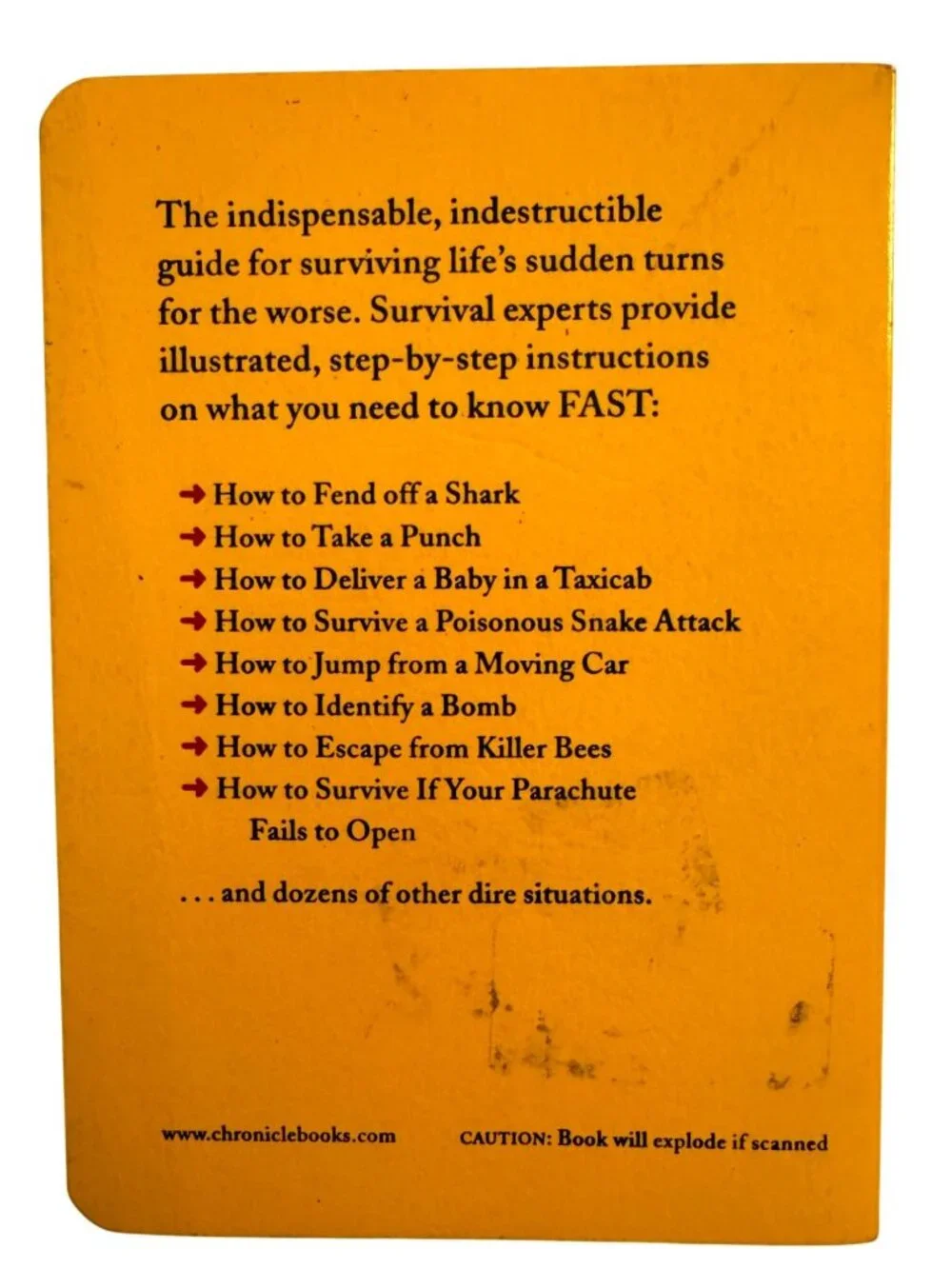 The Worst-Case Scenario Survival Handbook By Joshua Piven 1999